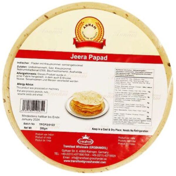 Papad (Pappadom) 200g - Image 5