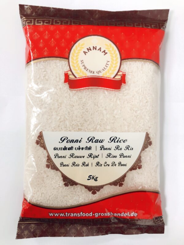 Ponni Raw/Boiled Rice (Ponni Rå/Kokt Ris) - Image 5